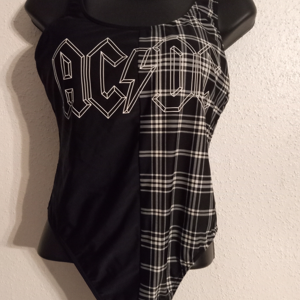 AC/DC swimming suit size large